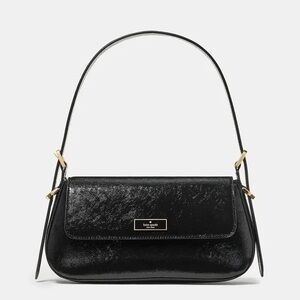 Kate Spade Bridget Crinkle Patent Small Flap Shoulder Bag